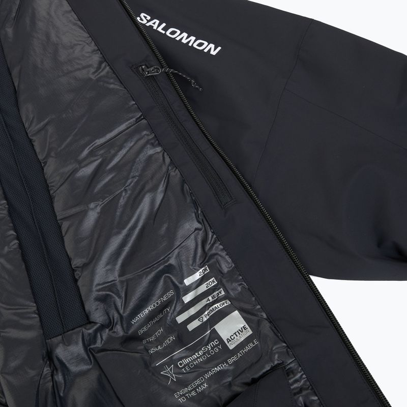 Куртка лижна чоловіча Salomon Spectral deep black 13