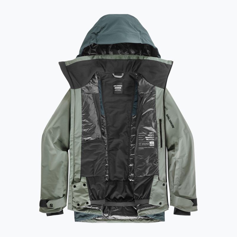 Куртка лижна чоловіча Salomon Spectral green gables/sedona 11