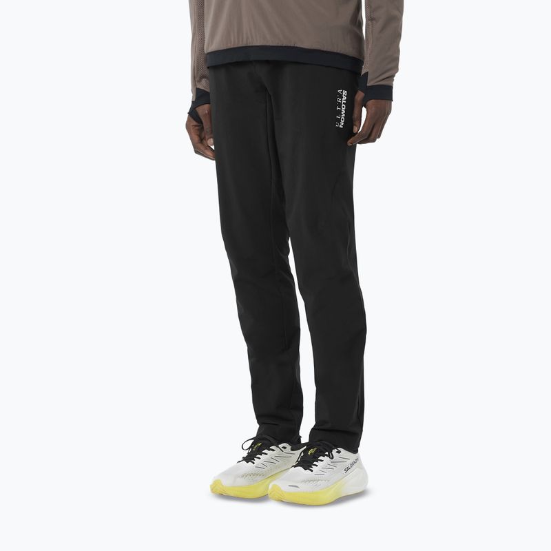 Штани для бігу чоловічі Salomon Ultra deep black