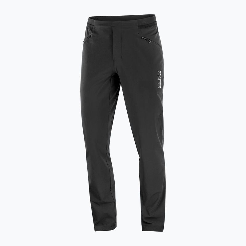 Штани для бігу чоловічі Salomon Ultra deep black 5