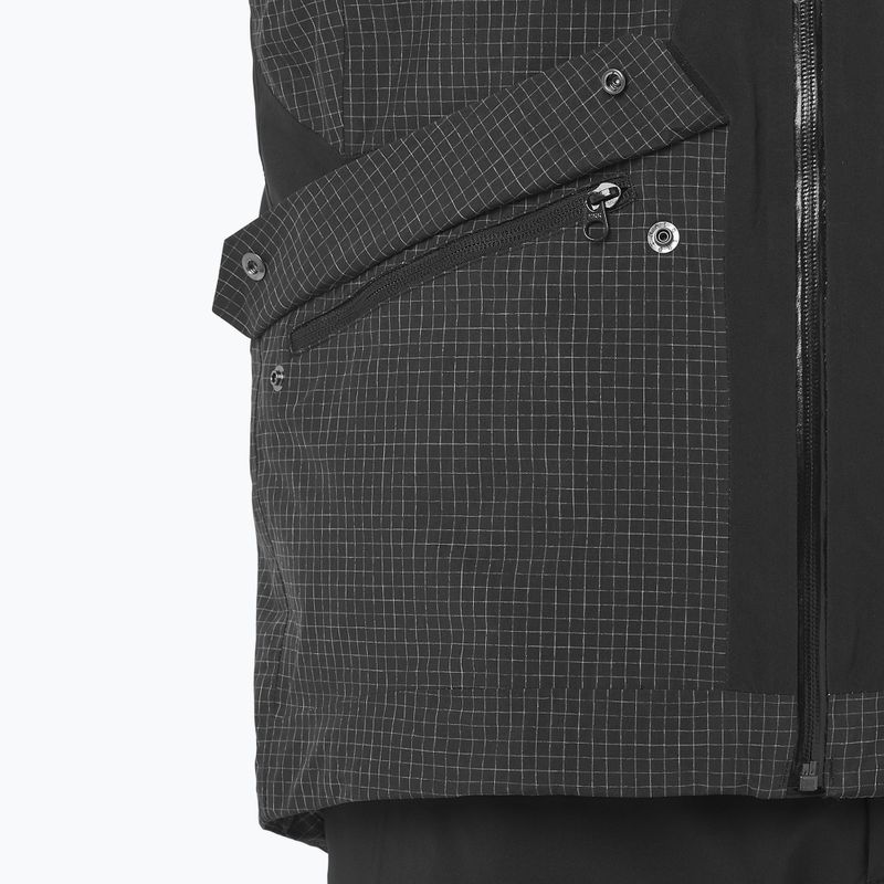 Куртка лижна чоловіча Salomon Spark deep black 5