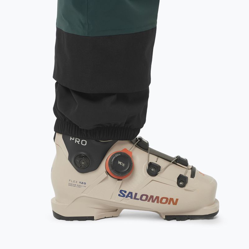 Штани лижні чоловічі Salomon Spectral green gables 5