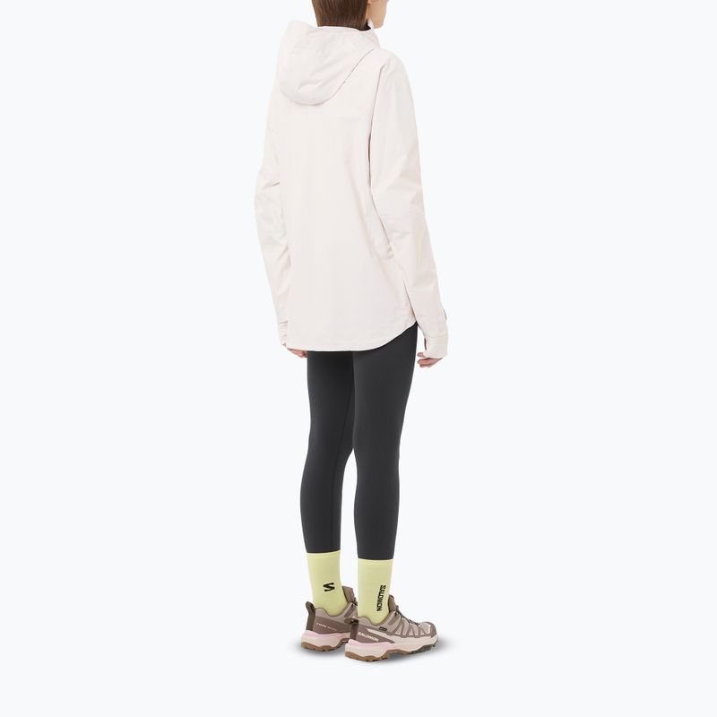 Кофта флісова жіноча Salomon Essential Lightwarm whisper white 2