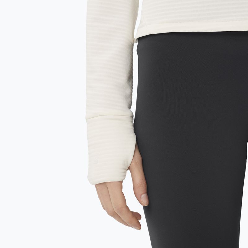 Кофта флісова жіноча Salomon Essential Lightwarm whisper white 4