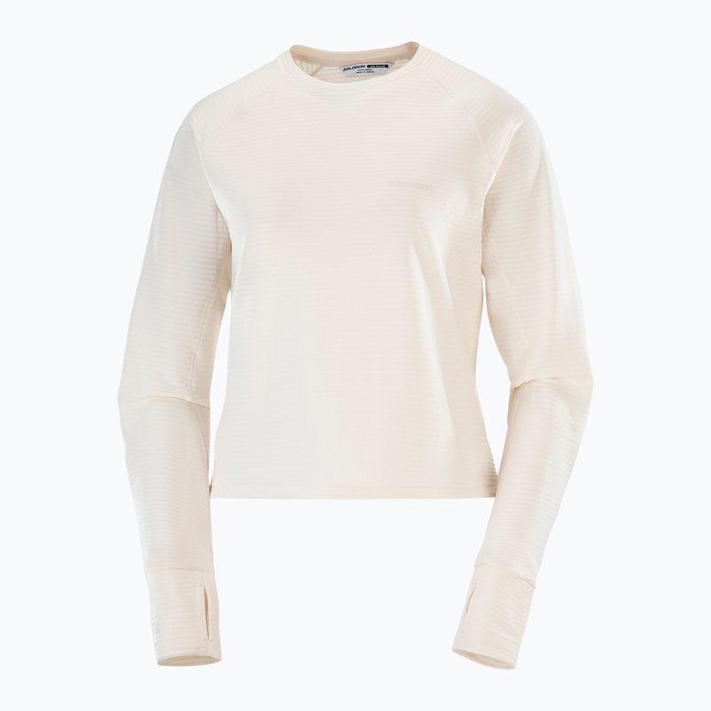 Кофта флісова жіноча Salomon Essential Lightwarm whisper white 6