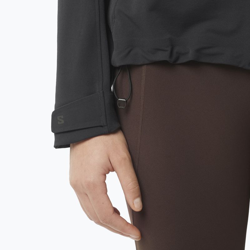 Куртка жіноча Salomon Outpeak Softshell deep black 4