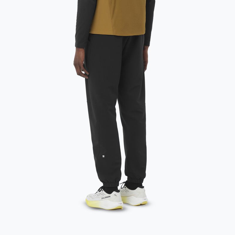 Штани для бігу чоловічі Salomon Shakeout Hexaflow deep black 2