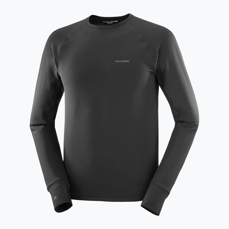 Кофта чоловіча Salomon Essential Lightwarm CN deep black 5
