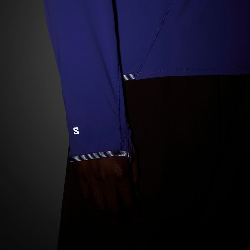 Кофта чоловіча Salomon Sense Aero Half Zip Hoodie libery 5