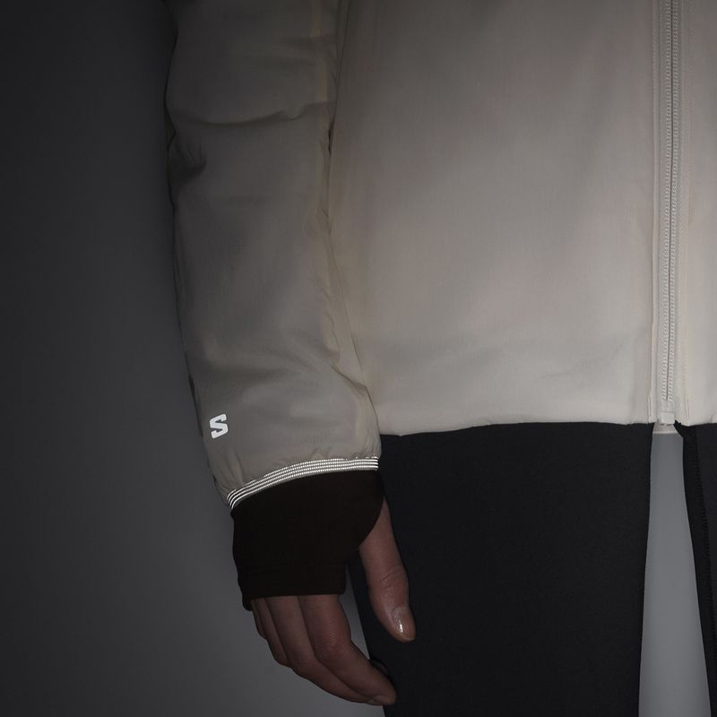 Куртка гібридна жіноча Salomon Mountain Flex whisper white 5