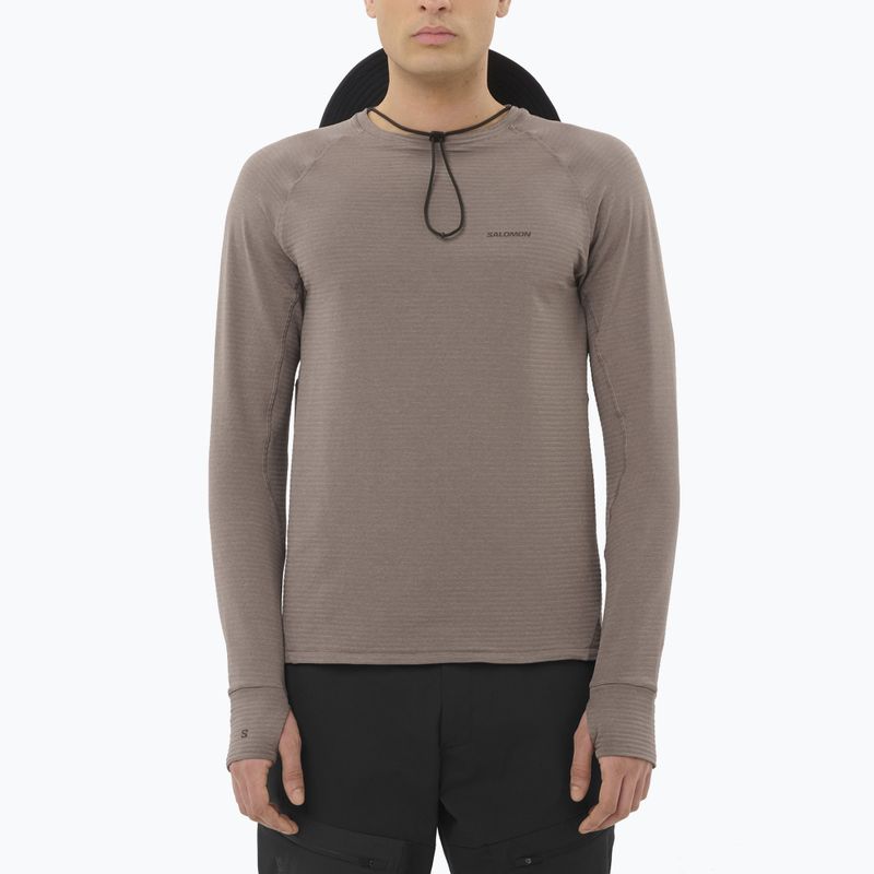 Кофта чоловіча Salomon Essential Lightwarm CN iron