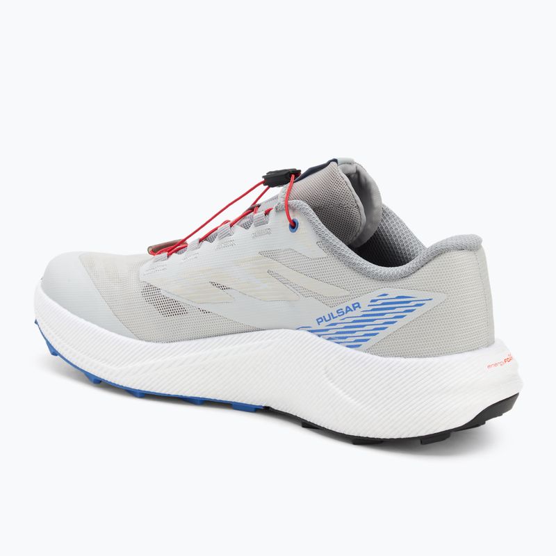 Кросівки для бігу чоловічі Salomon Pulsar lunar rock/white/french blue 3