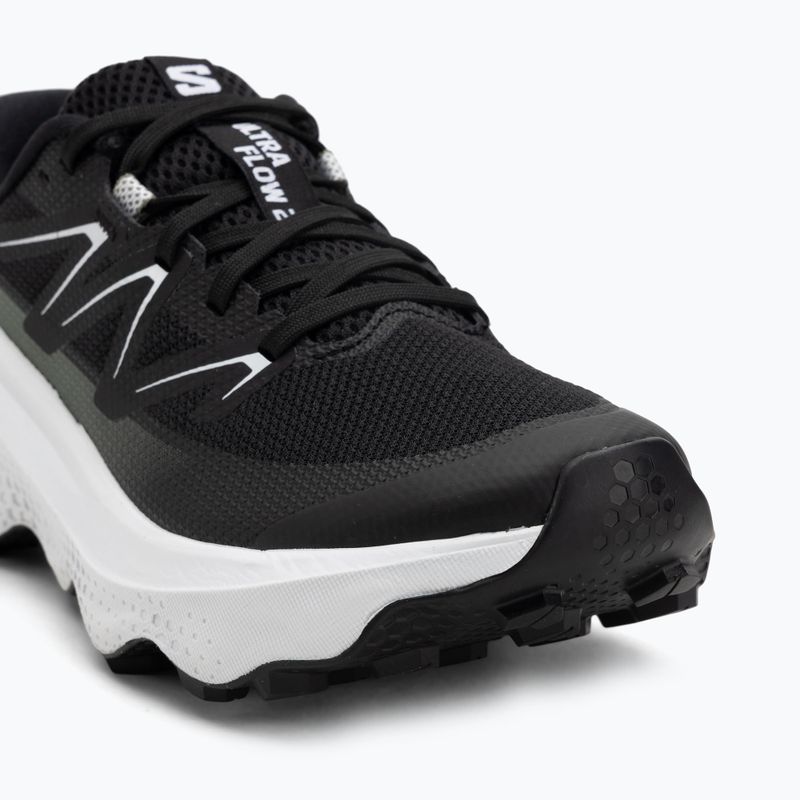Кросівки для бігу жіночі Salomon Ultra Flow 2 black/white/agave green 7