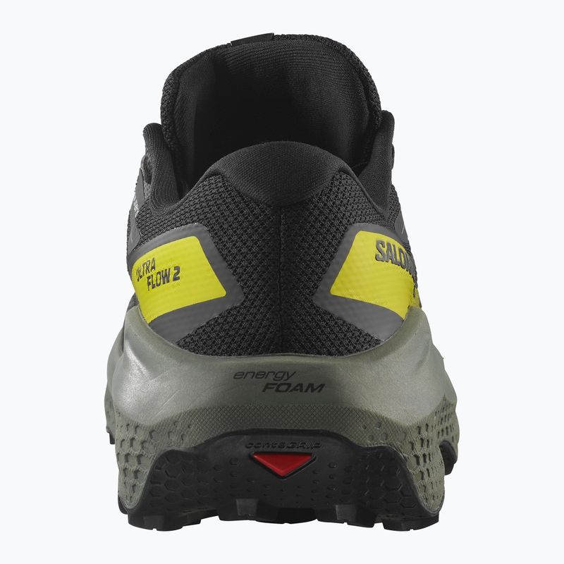 Кросівки для бігу чоловічі Salomon Ultra Flow 2 GTX black/sedona sage/incaberry 10