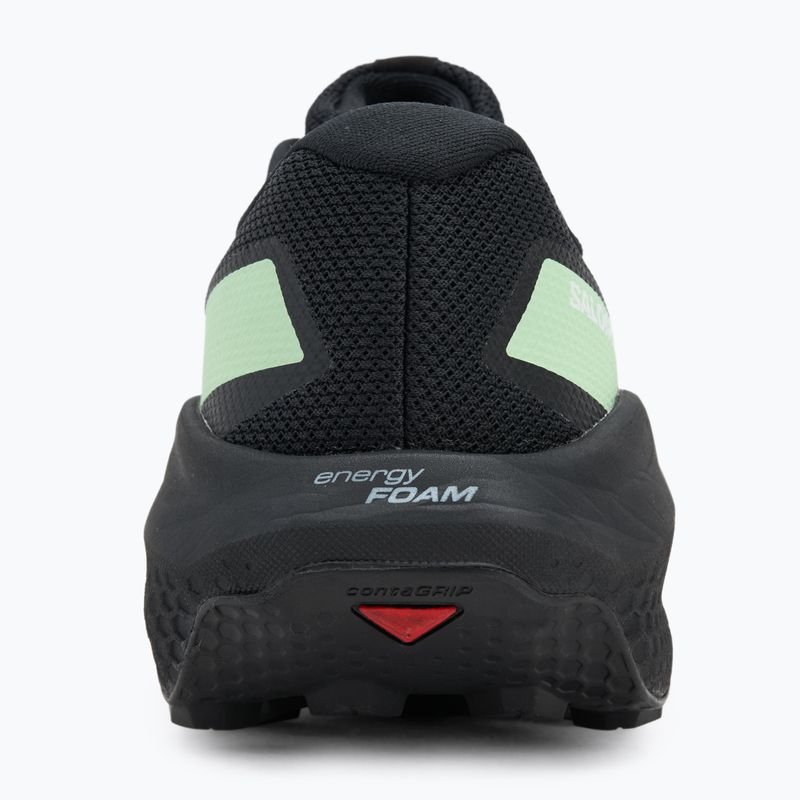 Кросівки для бігу чоловічі Salomon Ultra Flow 2 GTX black/black/patina green 6