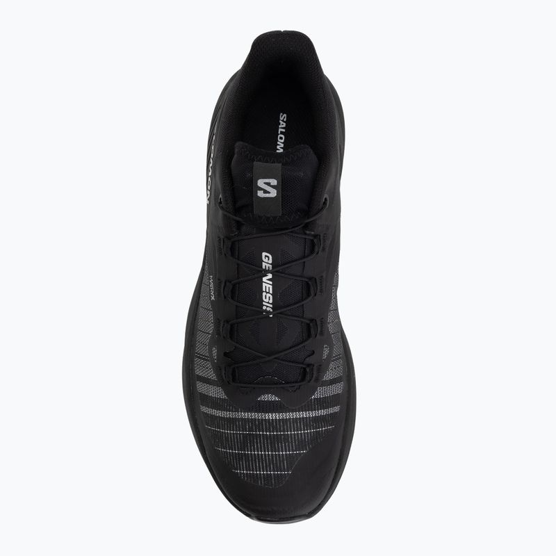 Кросівки для бігу чоловічі Salomon Genesis black/black/silver 5