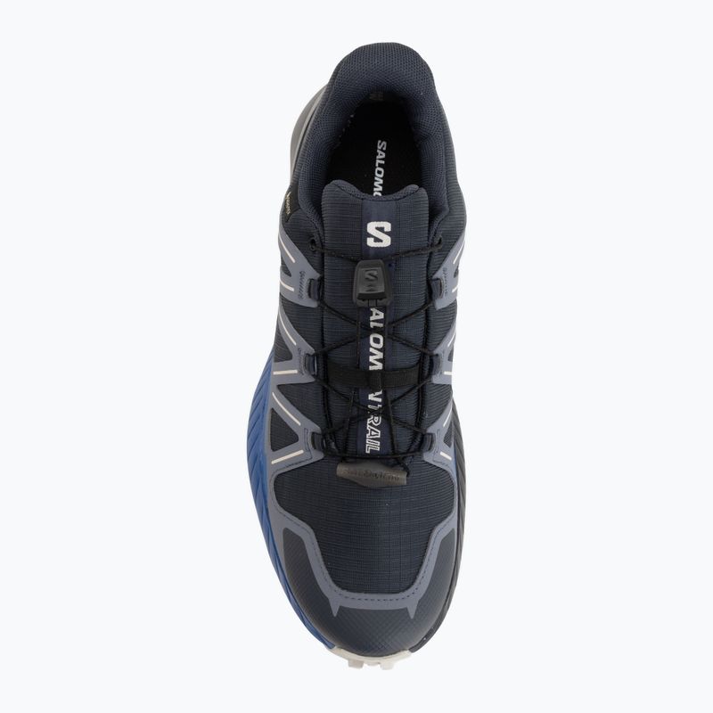 Кросівки для бігу чоловічі Salomon Speedcross Peak GTX blue nights/grisaille 5