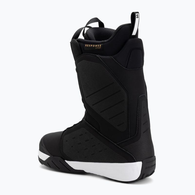 Черевики для сноуборду чоловічі Salomon Dialogue Dual Boa black/black/white 2