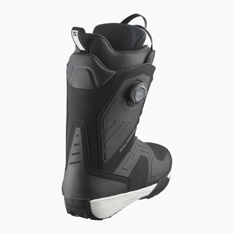 Чоловічі черевики для сноуборду Salomon Dialogue Dual Boa black/black/white 2
