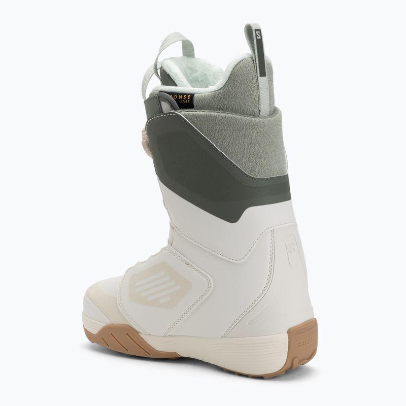 Черевики для сноуборду жіночі Salomon Kiana Dual Boa W vanillaice/agave green/clearly aqua 2