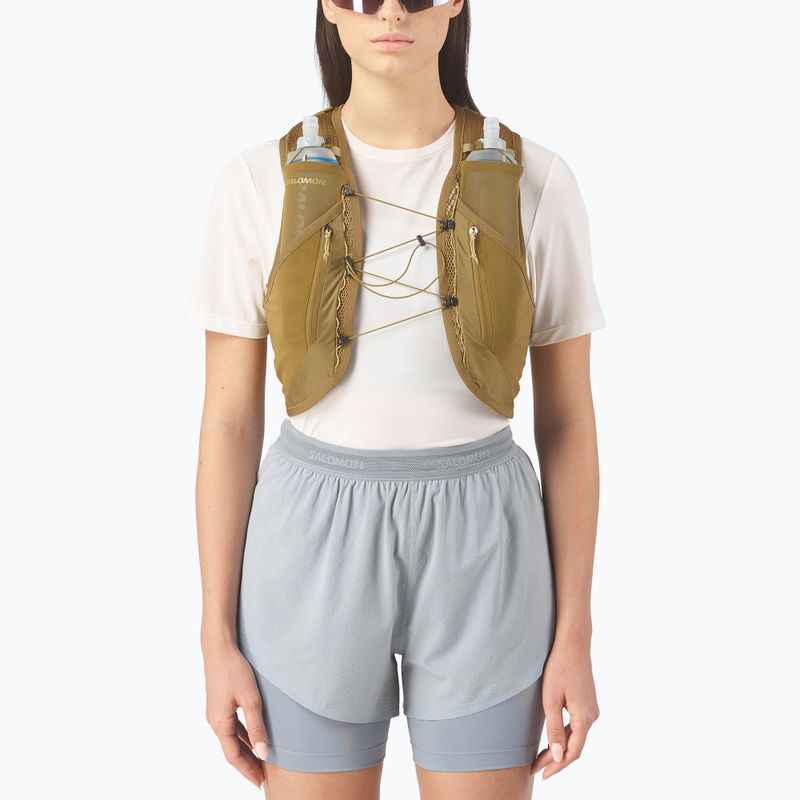 Жилет для бігу Salomon Active Skin 12 Set brilliant olive/willow 3