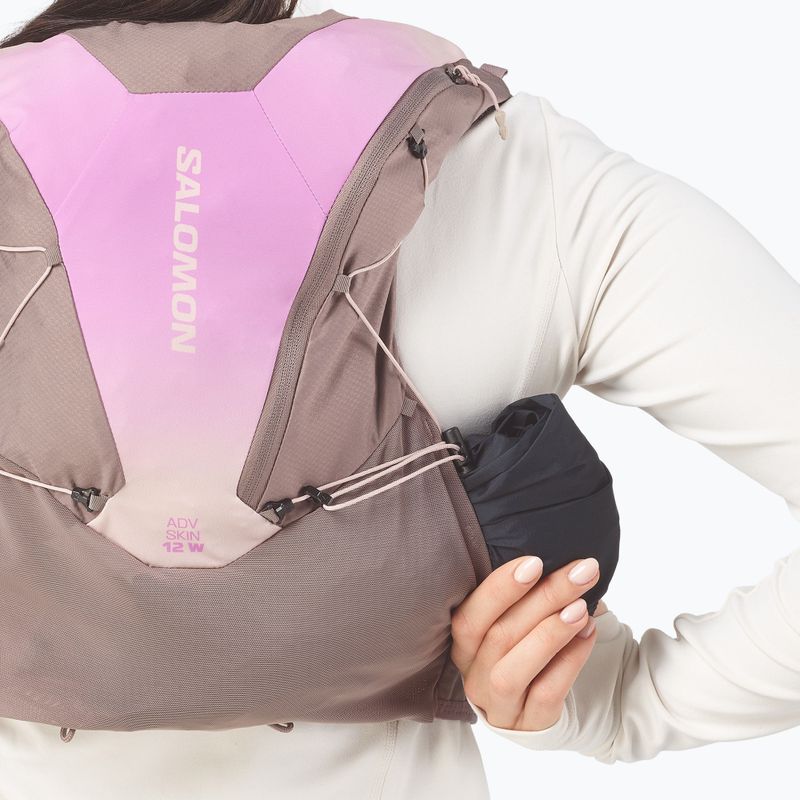 Жилет для бігу жіноча Salomon Advance Skin 12 Gradient Set iron/shadow gray 11