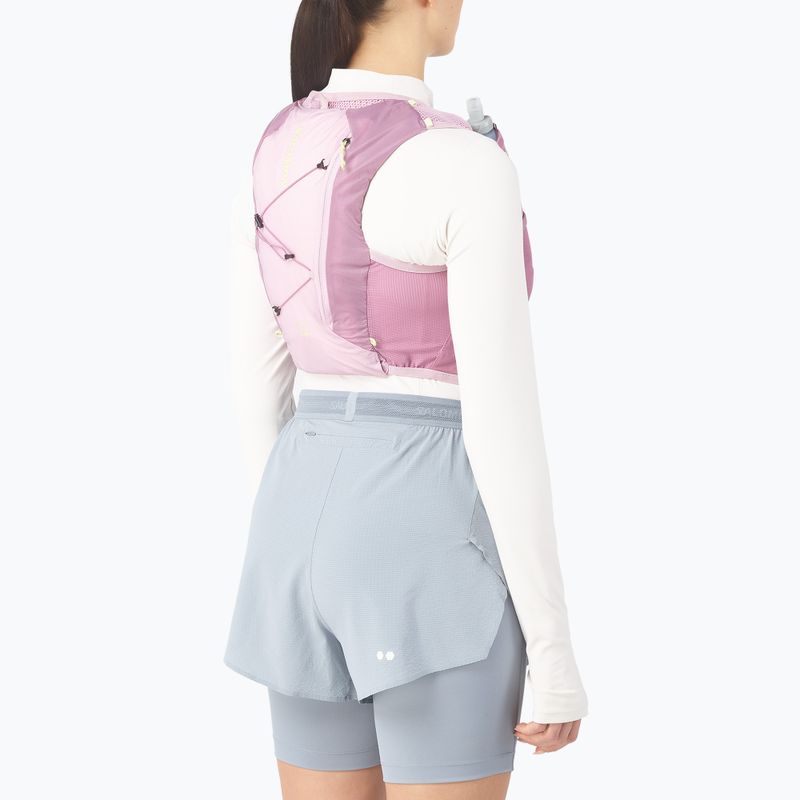 Жилет для бігу жіноча Salomon Active Skin 4 Set dusky orchid/daw 4