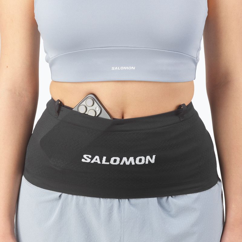 Пояс для бігу Salomon ADV SKIN Seamless black/white 6