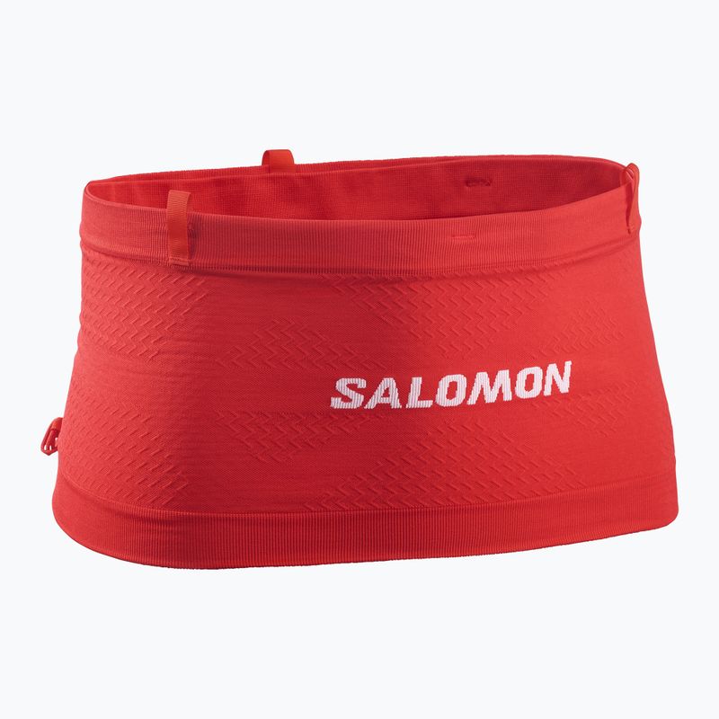 Пояс для бігу Salomon Advance Skin Seamless flame scarlet/white