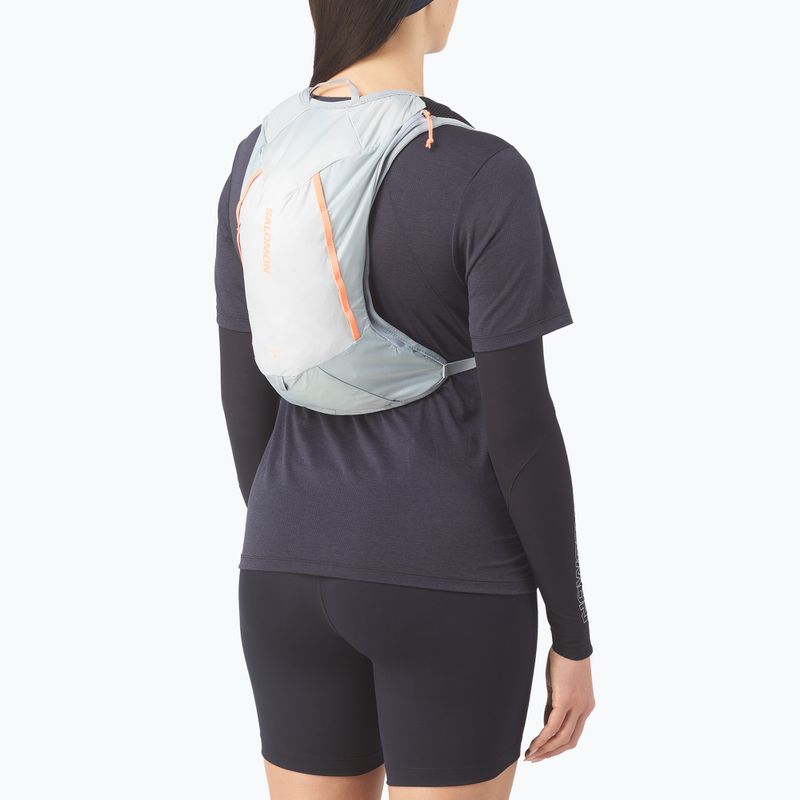 Рюкзак туристичний Salomon Cross 4 l violet/quarry/nectarine 3