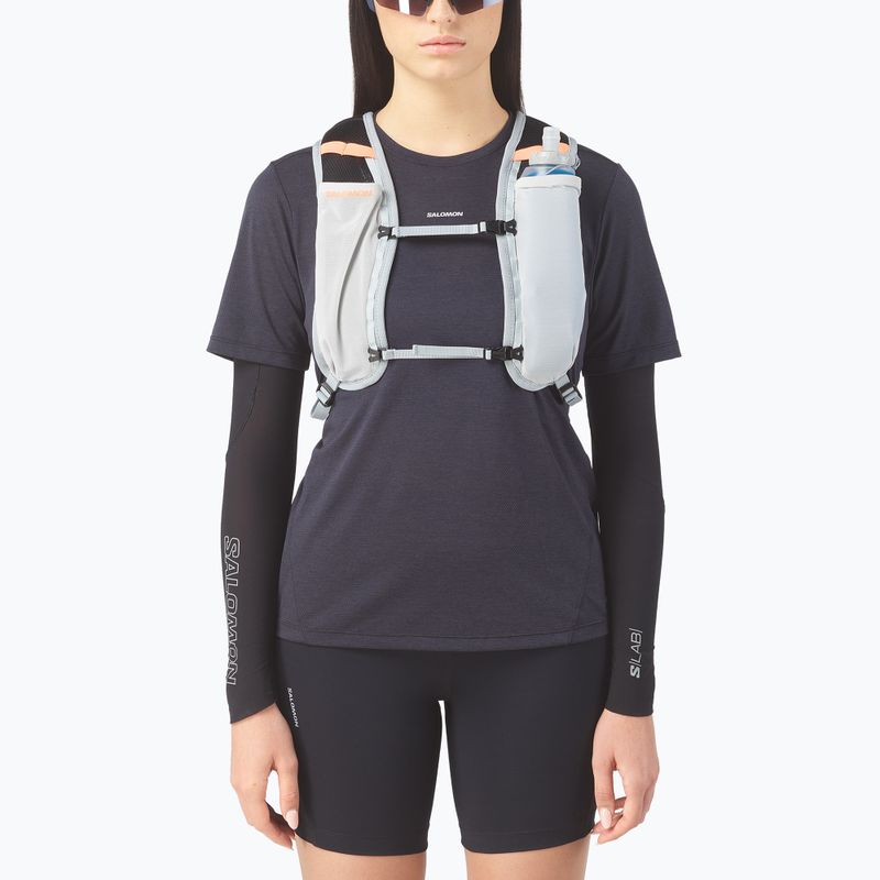 Рюкзак туристичний Salomon Cross 4 l violet/quarry/nectarine 4