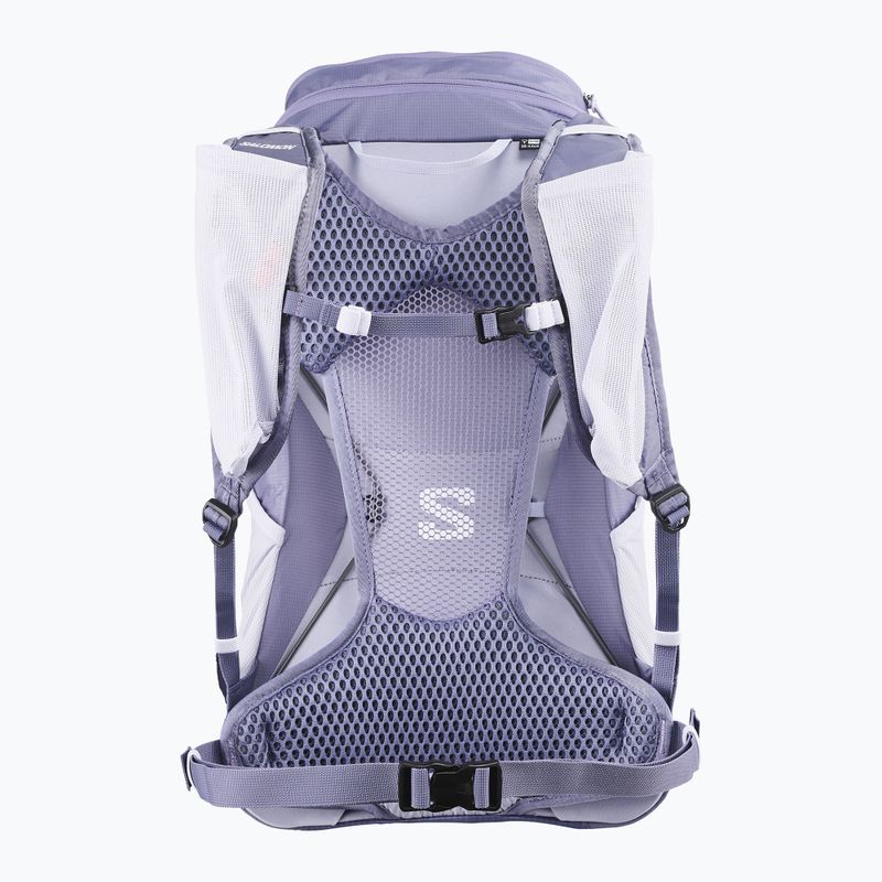 Рюкзак туристичний жіночий Salomon Aerotrek 18 l heron/cosmic sky/white 2