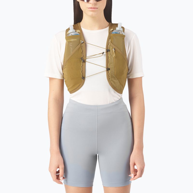 Жилет для бігу Salomon Active Skin 4 Set brilliant olive/willow 3