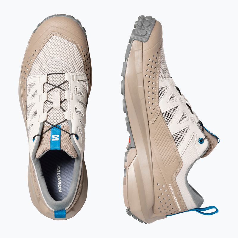 Кросівки туристичні чоловічі Salomon Techamphibian 5 rainy day/desert tan/mykonos blue 13