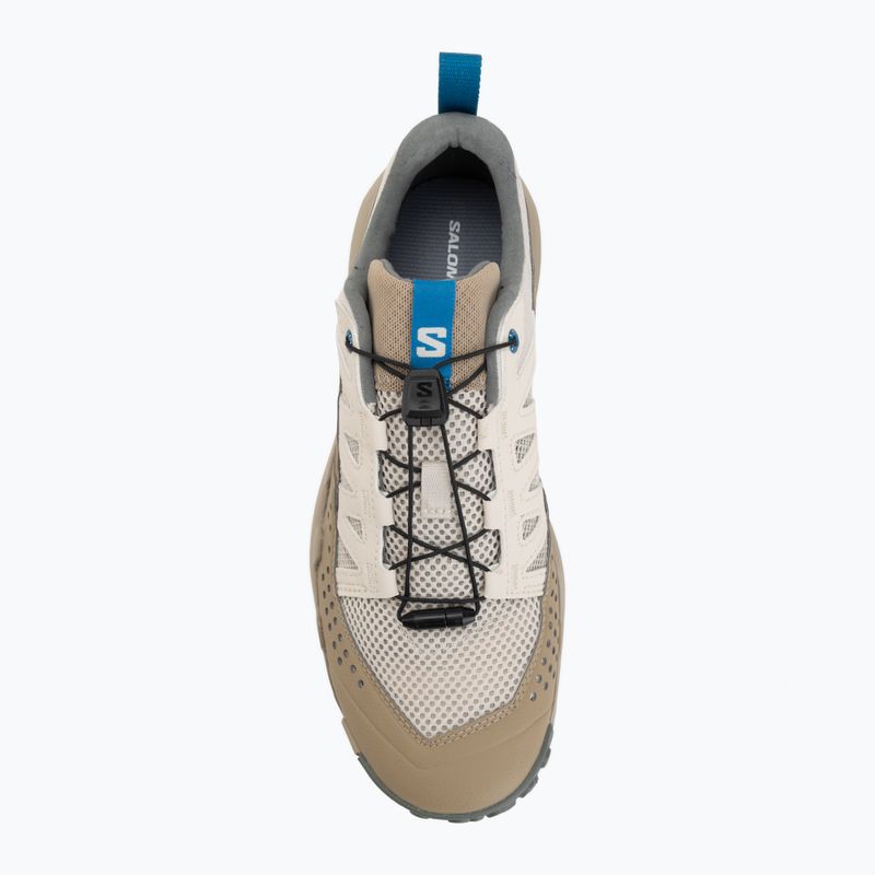 Кросівки туристичні чоловічі Salomon Techamphibian 5 rainy day/desert tan/mykonos blue 5