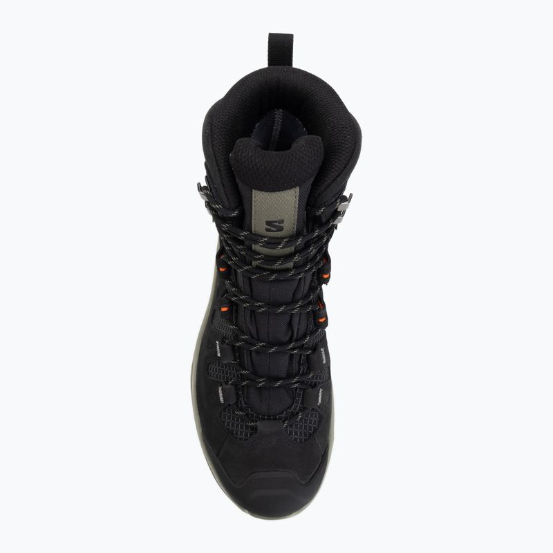 Черевики трекінгові чоловічі Salomon Quest 5 GTX black/dlicgr/black 5