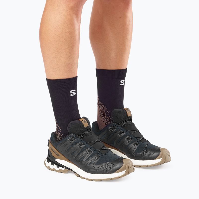 Кросівки для бігу чоловічі Salomon XA PRO 3D V9 GTX Lifelong black/coyote brown/vanilla ice 7