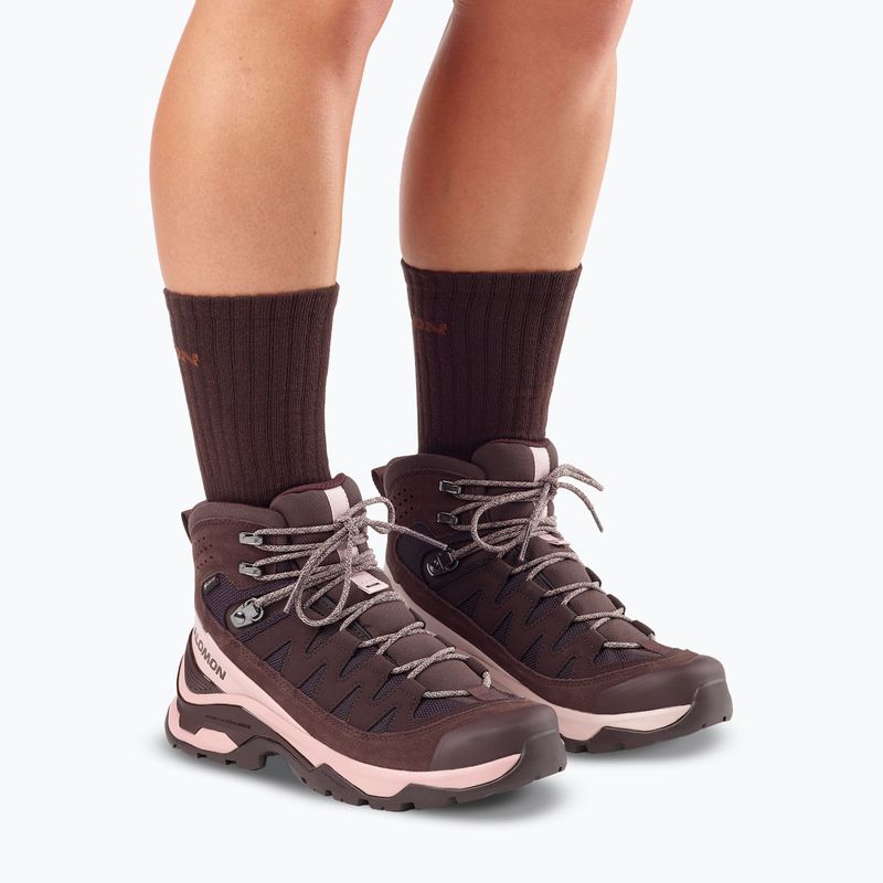 Черевики трекінгові жіночі Salomon Quest Echo GTX blkcof/shadow/blac 8