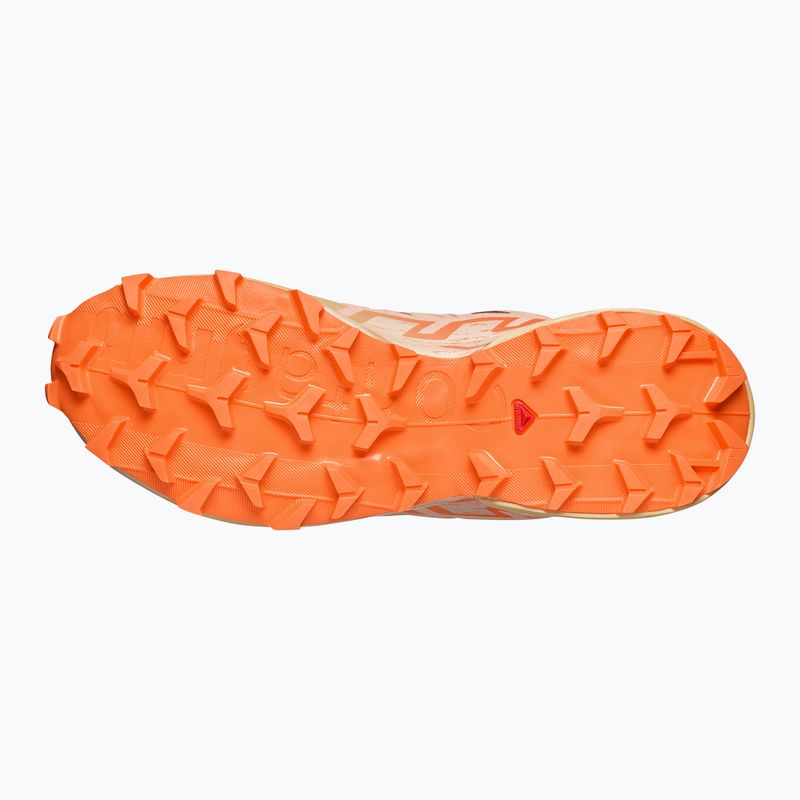 Кросівки для бігу жіночі Salomon Speedcross 6 burro/sunny lime/almond cream 5