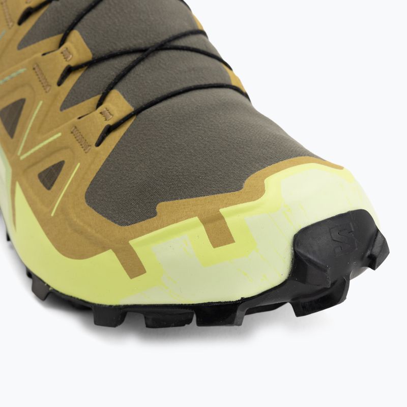 Кросівки для бігу чоловічі Salomon Speedcross 6 GTX grape leaf/aspargus green 7