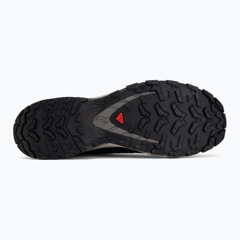 Кросівки для бігу чоловічі Salomon XA Pro 3D V9 black/dark gull gray/acid lime 4