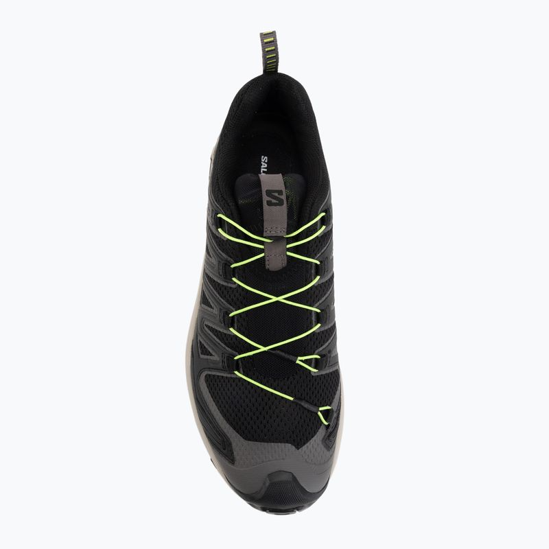 Чоловічі бігові кросівки Salomon XA Pro 3D V9 black/dark gull gray/acid lime 5