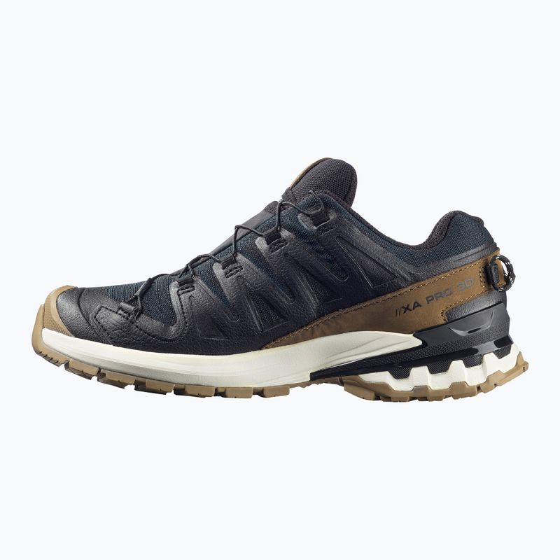 Жіночі бігові кросівки Salomon XA PRO 3D V9 GTX Lifelong чорний/койот коричневий/ванільний лід 3