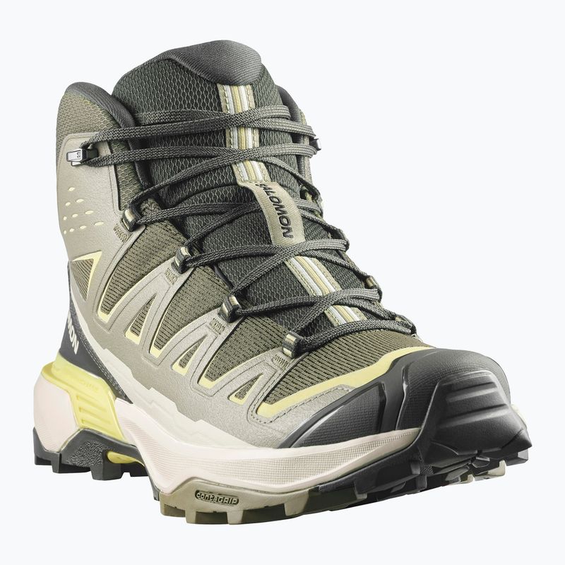 Черевики трекінгові чоловічі Salomon X Ultra 360 Edge Mid GTX olive night/aloe 3