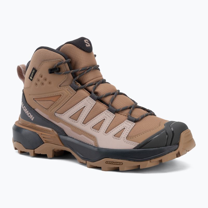 Черевики трекінгові жіночі Salomon X Ultra 360 MID GTX burro/shadow