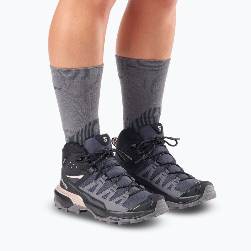 Черевики трекінгові жіночі Salomon X Ultra 360 MID GTX nine iron/excalibur 7