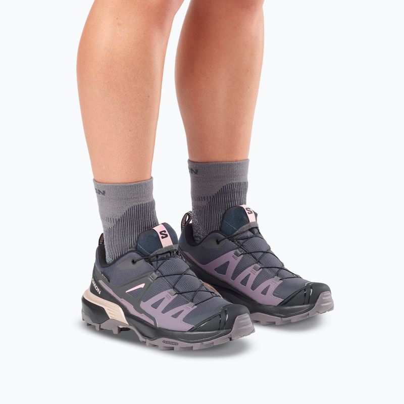 Кросівки трекінгові жіночі Salomon X Ultra 360 GTX nine iron/excalibur 7