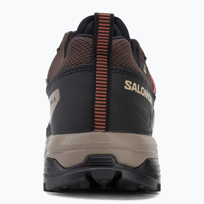Кросівки трекінгові чоловічі Salomon X ULTRA 5 GTX black coffee/walnut/arabian 6