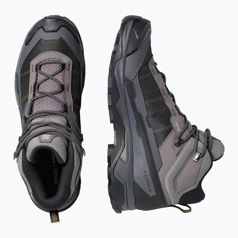 Черевики трекінгові чоловічі Salomon X Ultra 5 MID GTX dark gul gray/asphalt 4