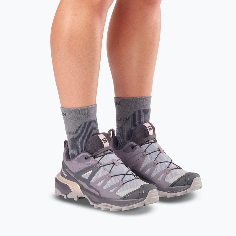 Кросівки трекінгові жіночі Salomon X Ultra 360 gull/nine iron/shadow 7